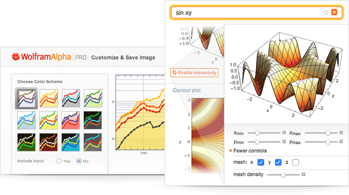 Customize Wolfram|Alpha results