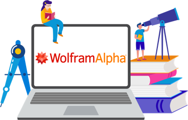 Wolfram|Alpha Educators cartoon